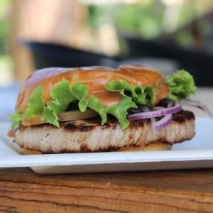 Smash Burger-Steak de marlin ou de thon