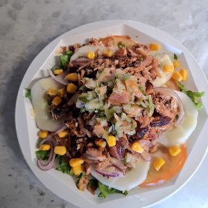 King salade Poulet Boucané